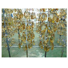 ارتفاع إيداع سرعة زجاجيات زجاج كريستال PVD فراغ طلاء آلة للذهب اللون