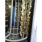 فوشان موحدة طلاء سمك عالية الكفاءة الفولاذ المقاوم للصدأ الباب مقبض الباب المفصلي PVD آلة طلاء الشركة المصنعة