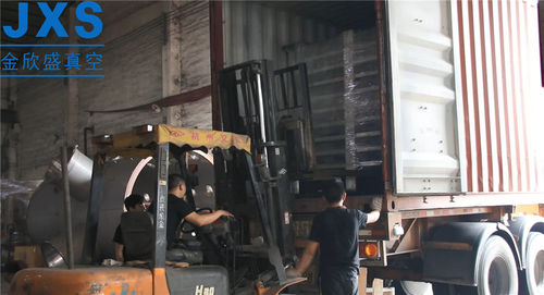 أحدث أخبار الشركة عن تم شحن آلة طلاء بلاط السيراميك PVD بالفراغ JXS إلى إيران