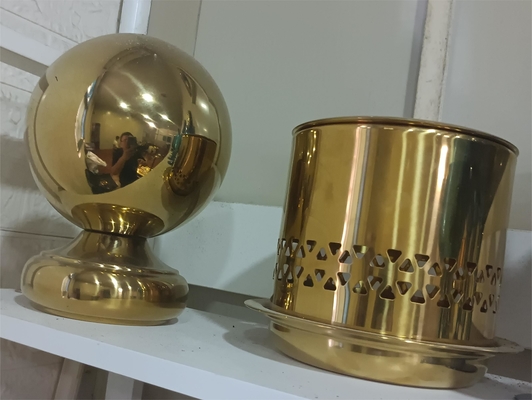فوشان PVD آلة طلاء الفراغ للسلع الصحية باب / مقبضات / أقفال الباب