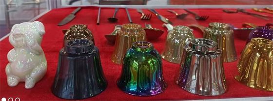 آلة طلاء حلقات Pvd نتريد التيتانيوم المجوهرات Pvd حلقات الذهب البلازما