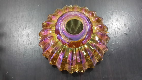 آلة طلاء الفراغ بالرش المغناطيسي لطلاء محور عجلات السيارات الشبيه بالكروم