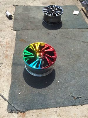 آلة طلاء الأنابيب المصنوعة من الفولاذ المقاوم للصدأ باللون الذهبي والتيتانيوم، نظام طلاء PVD للمعادن باللون الذهبي، آلة طلاء PVD