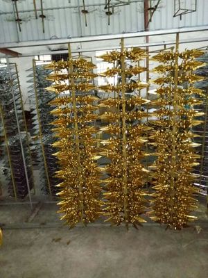 آلة طلاء الفراغ بالسيراميك ذات السعة الإنتاجية العالية من الذهب والفضة