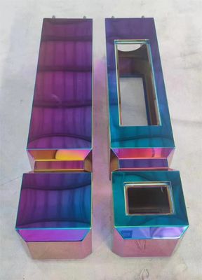 عالية كفاءة الطاقة المعدنية ملحقات WC PVD آلة طلاء الفراغ