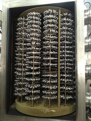 آلة طلاء الفولاذ المقاوم للصدأ الذهبية