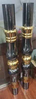 آلة طلاء الفراغ PVD للصفائح الفولاذية المقاومة للصدأ خط إنتاج طلاء المرآة الذهبية للديكور للمصعد