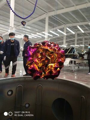 آلة طلاء PVD آلة طلاء التيتانيوم آلة طلاء PVD خاصة كبيرة من الصين