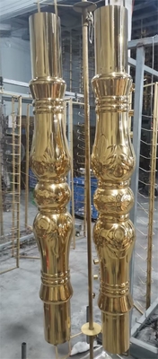TiN PVD الطلاء الفراغ الخادم الطلاء الزخرفي للنايلون ، المعدن ، الزجاج ، آلة الطلاء السيراميكي