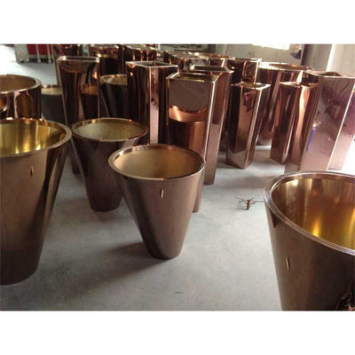 آلة طلاء الفراغ PVD الذهبية الوردية