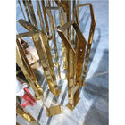 تحميل عمودي الفولاذ المقاوم للصدأ أثاث أنابيب أنبوب PVD فراغ طلاء آلة للذهب روز لون الذهب