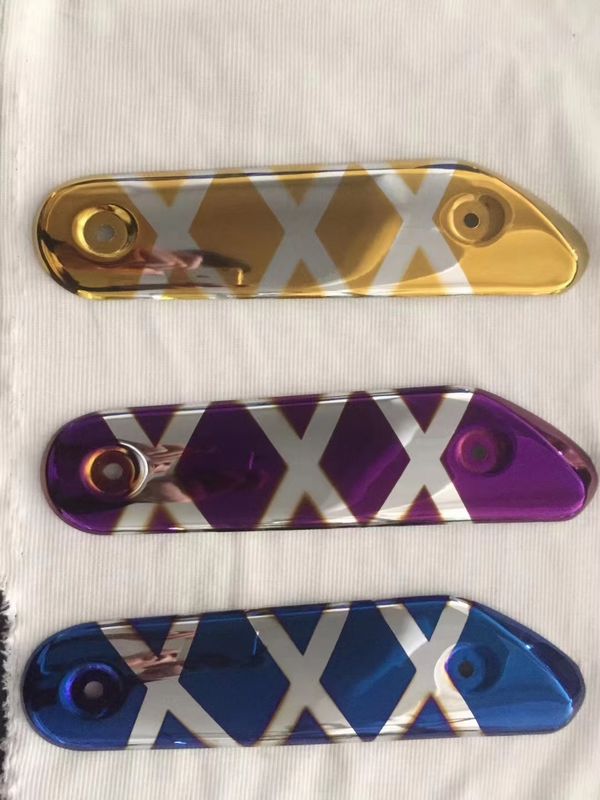 معالجة عالية الدقة حسب الطلب طلاء PVD CNC الألومنيوم