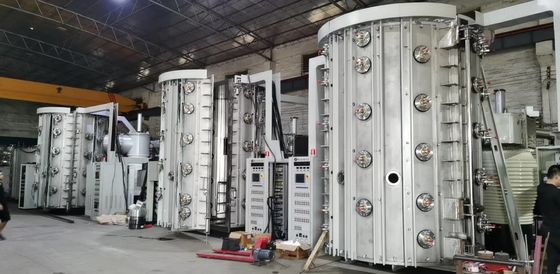 سعر جيد آلة طلاء الفراغ PVD بقوس الأيونات مع نظام تحكم كامل تلقائي بالطلاء متعدد الألوان وغرفة فراغ من الفولاذ المقاوم للصدأ الانترنت