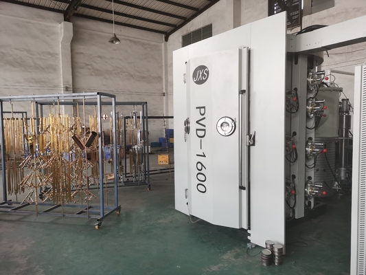 الأطباق الزخرفية تثبيت بلاط الأرضية اللون الذهبي آلة طلاء الفراغ PVD / آلة طلاء السيراميك