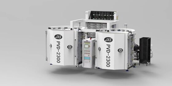 آلة طلاء الفضة PVD الفراغية عالية اللمعان مع التشطيب المرآة المتميزة ونظام التحكم التلقائي الكامل