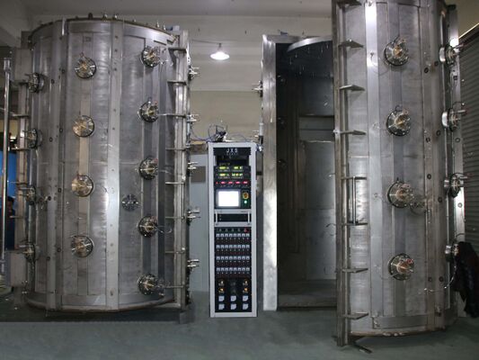 سعر جيد تغطية سطح كاملة لفترة طويلة PVD آلة طلاء الفراغ للغرف الفولاذ المقاوم للصدأ الكبيرة القسمة والإطارات شاشة التقسيم الانترنت