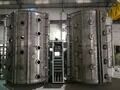 Waterproof Anti-scratch PVD Vacuum Coating Machine Custom Made for Decorative Partition Screens