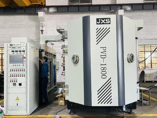 جودة PVD-1800 آلة طلاء الأيونات الفراغية ذات القوس المتعدد ذات الحجم الكبير مع نظام التحكم التلقائي الكامل للطلاء المقاوم للخدوش مصنع
