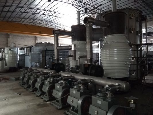 سعر جيد أنبوب الفولاذ المقاوم للصدأ 300kW 50m2 PVD آلة طلاء الفراغ الانترنت