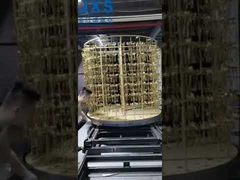 آلة أدوات المائدة المصنوعة من الفولاذ المقاوم للصدأ المطلية بالذهب بتقنية PVD