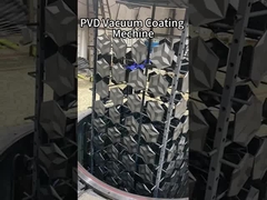 آلة الطلاء المعدني PVD عالية الكفاءة من حيث الطاقة للمغسلة المطبخية ، الصنبور